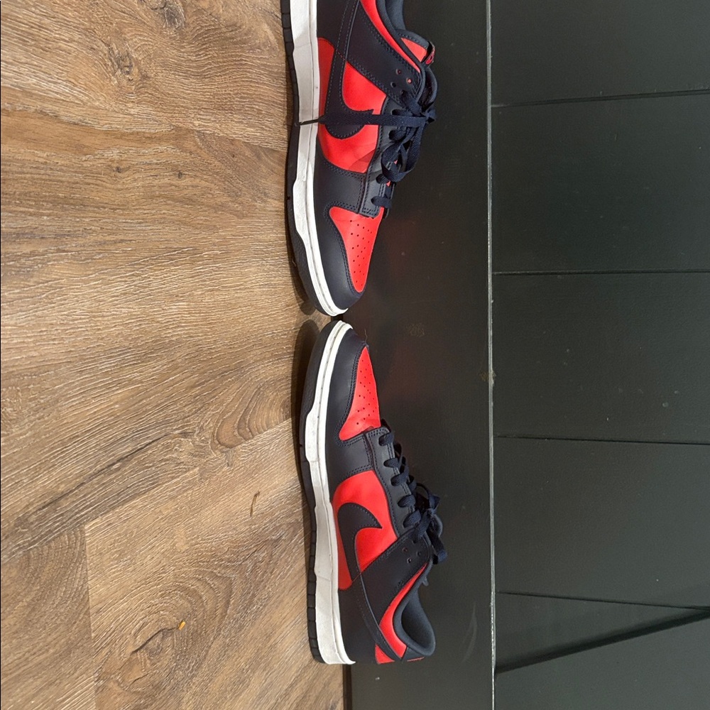 Red and Navy Sneakers